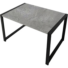 Стол журнальный ALLERD RION, черный муар, Бетон