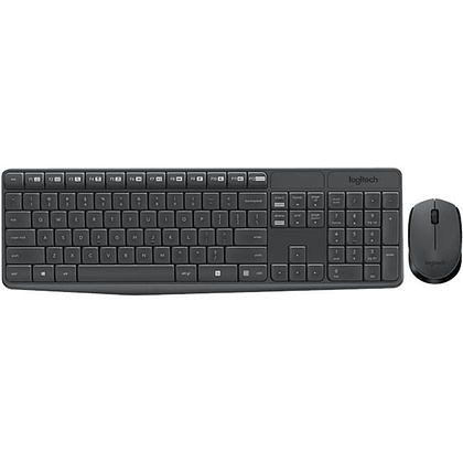 Набор мышь и клавиатура "MK235", беспроводная, черный - 2