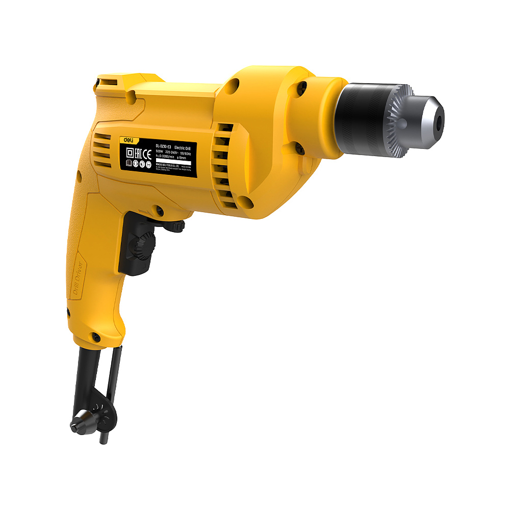Дрель Deli YS EDL-DZ10-E3 500 Вт, 3300 об/мин, 1 скорость - 3