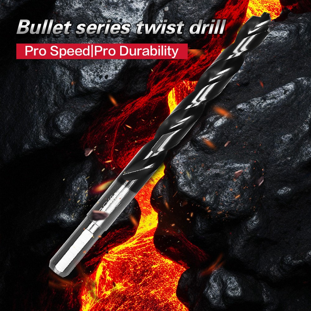 Сверло по металлу Deli RS EDH-MHZ075-E4, 7.5 мм, DIN 338, HSS-TiN - 4