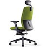 Кресло для руководителя BESTUHL "J2", ткань, пластик, зеленый  - 4