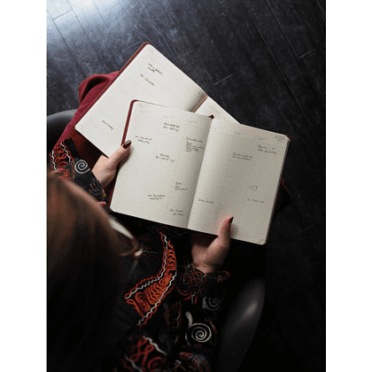 Еженедельник датированный "Rhodia", 80 листов, черный, 2026 - 2