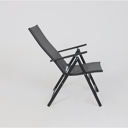 Кресло садовое AksHome CATANIA, ткань, серый, черный - 14