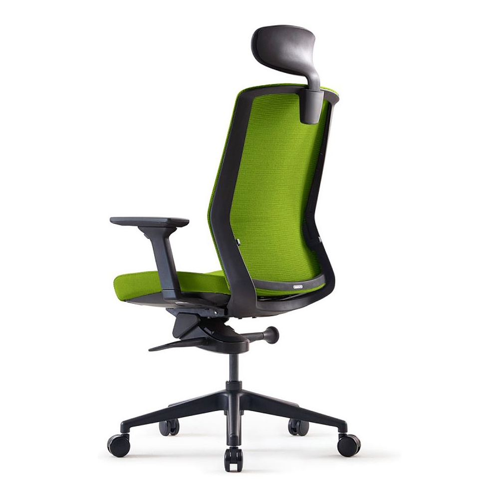 Кресло для руководителя Bestuhl "J1", сетка, ткань, пластик, зеленый  - 4