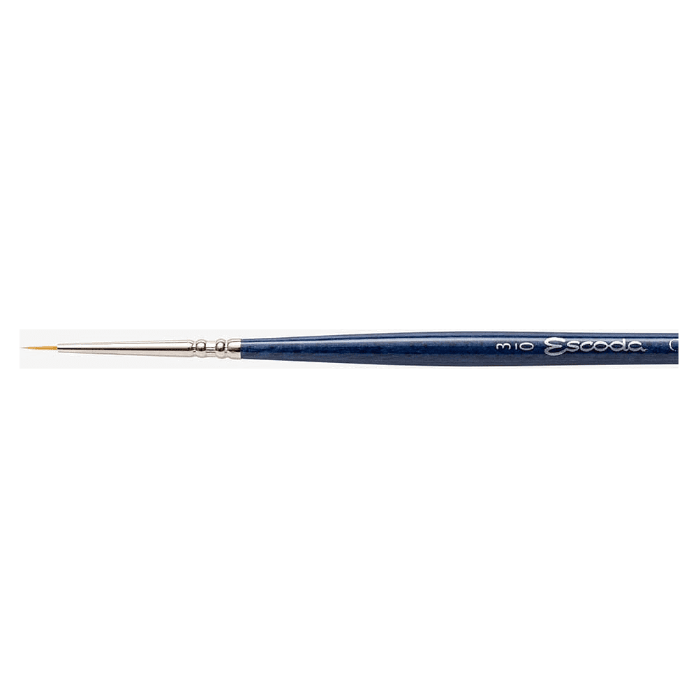 Кисть "Escoda Chronos", микс, круглая, на короткой ручке, № 3/0 - 2
