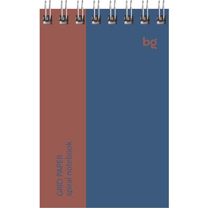 Блокнот "Моноколор", А7, 40 листов, клетка, ассорти - 5