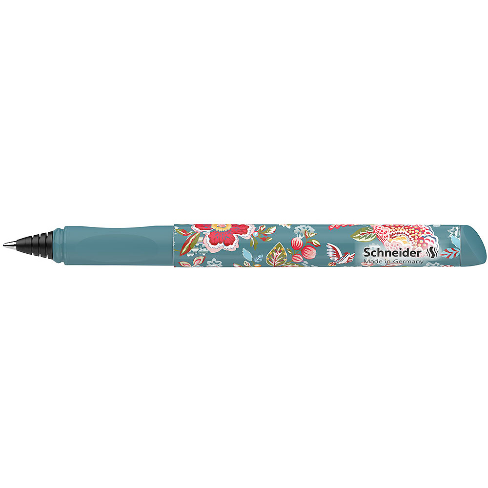Ручка-роллер "Schneider Voice M", морская волна, стерж. синий - 4