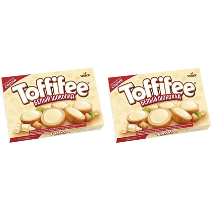 Конфеты "Toffifee",125 гр, белый шоколад