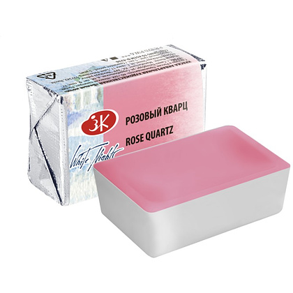 Краски акварельные "Белые ночи", 367 розовый кварц, кювета