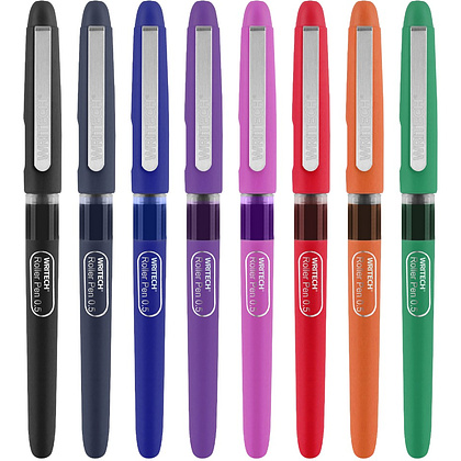 Ручка-роллер "Writech", 0,5 мм, синий, стерж. синий - 3