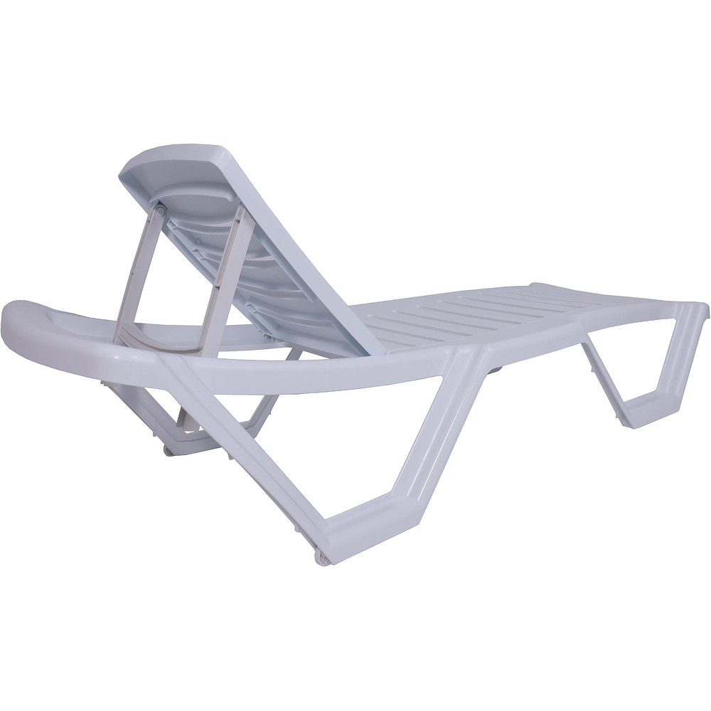 Шезлонг Элластик, пластик, белый - 2