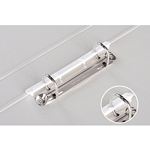 Папка на кольцах "VauPe", 2 кольца, А4, желтый