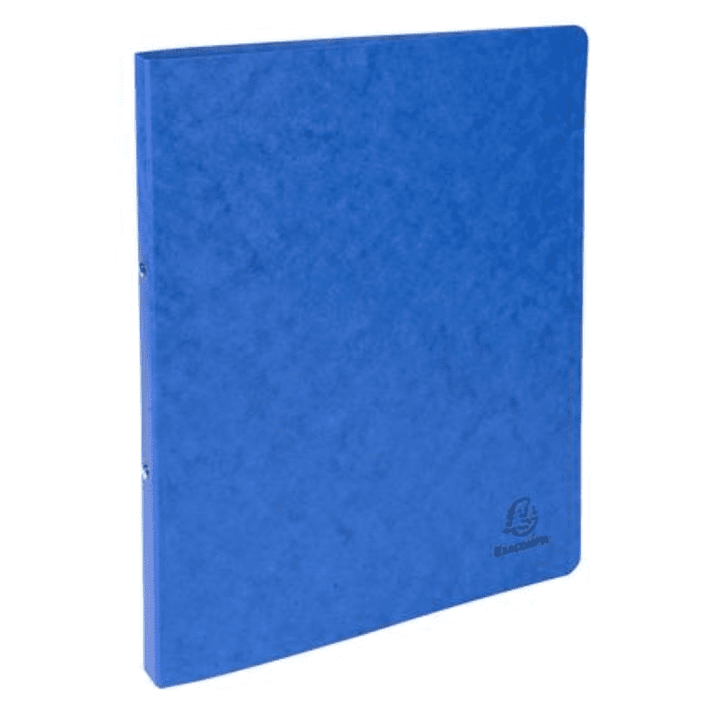 Папка на кольцах "Exacompta", картон, 20 мм, А4, синий