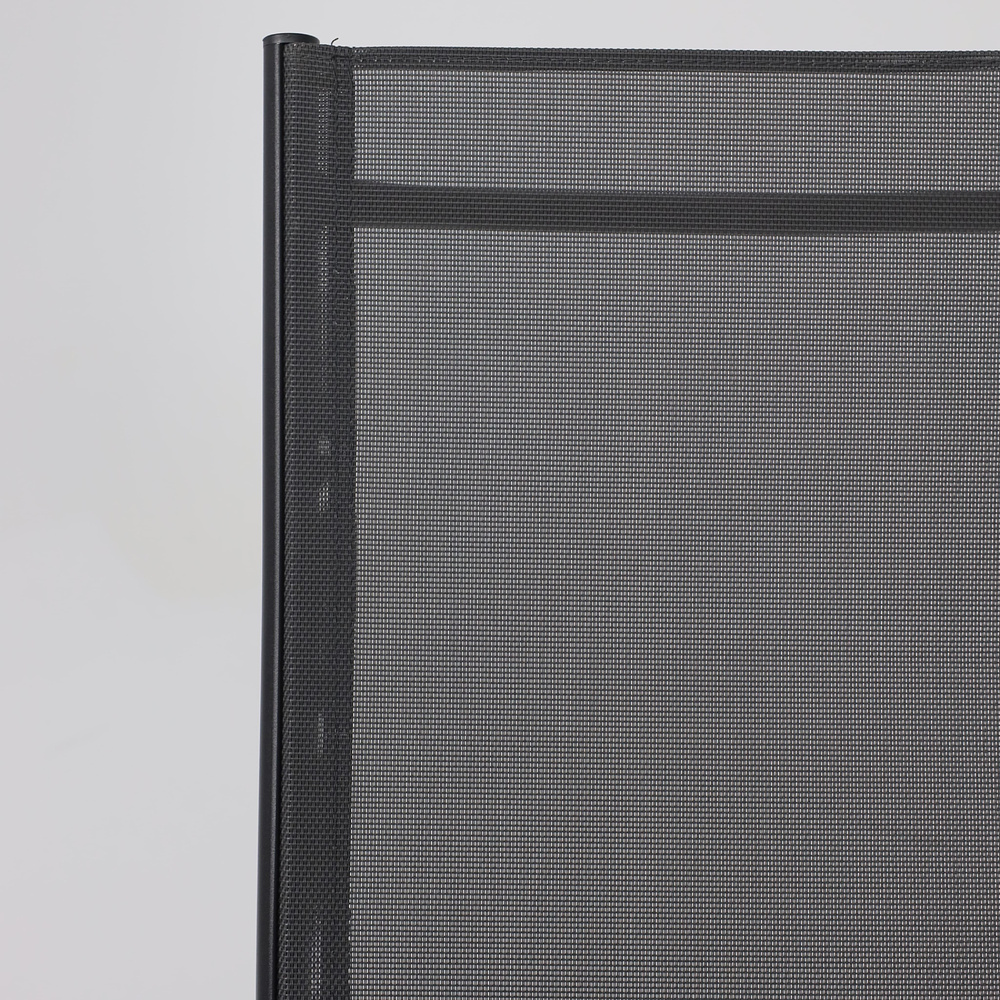 Кресло садовое AksHome CATANIA, ткань, серый, черный - 9