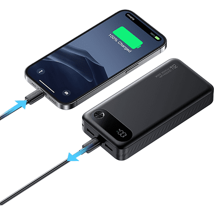 Внешний аккумулятор Usams CD251 PB80 20000mAh, черный (20KCD25101) - 4