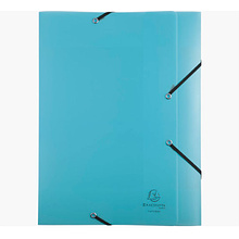 Папка на резинках "Chromaline Pastel", A4, 25 мм, пласт., ассорти