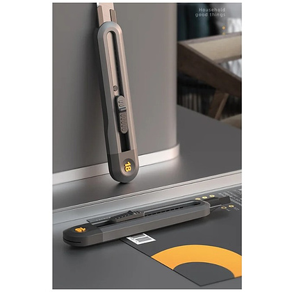 Нож универсальный "Deli Home", 18 мм, чёрный - 2