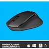 Мышь Logitech "M330 Silent Plus", беспроводная, черный - 4