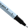 Маркер перманентный "Twin Name Pen", двусторонний, черный - 6