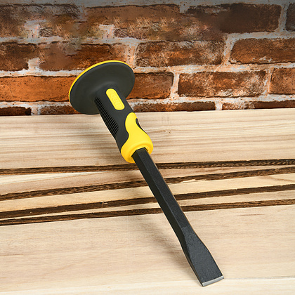 Зубило плоское "Deli", желтый - 3