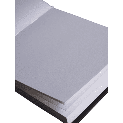 Скетчбук для графики "GrafArt white", 40 листов, 12х12 см, 160 г/м2, черный - 4