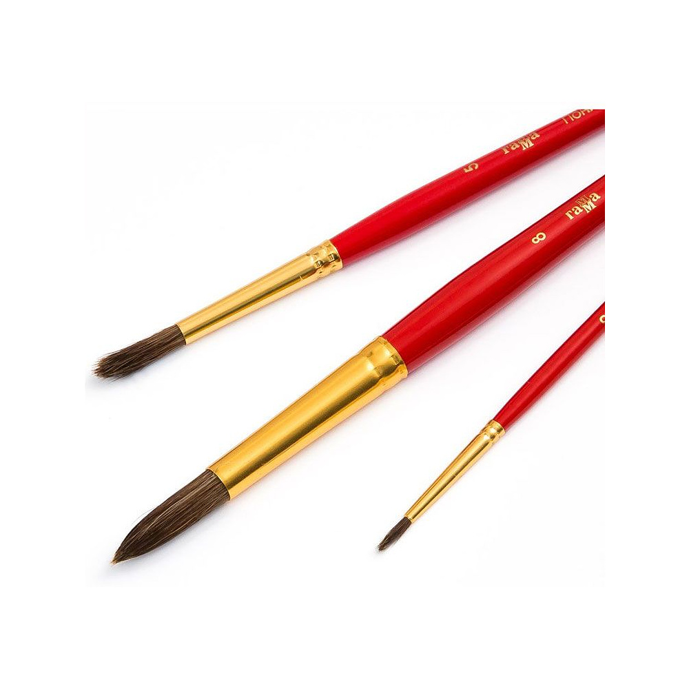 Набор кистей "Пони", блистер, 3 шт - 3