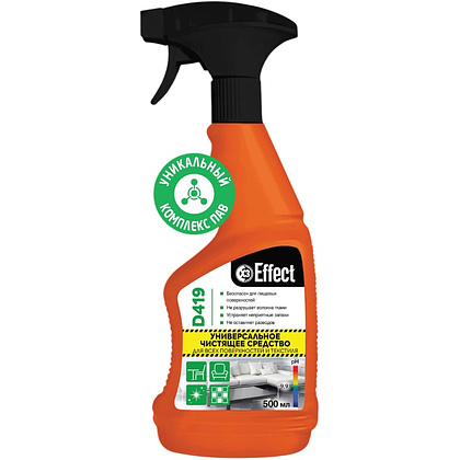 Средство чистящее для всех поверхностей "Effect Дельта 419", 500 мл, с триггером