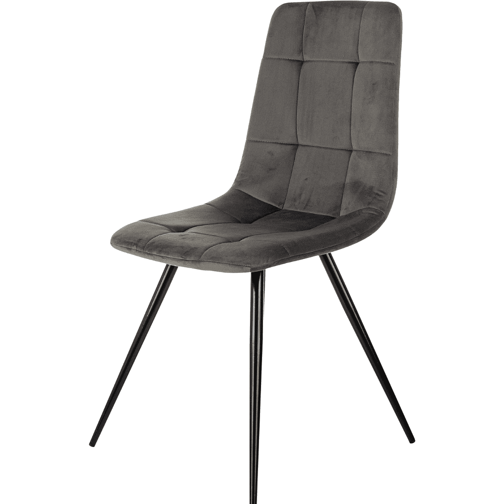 Стул Бюрократ "CH-K1", ткань, тёмно-серый, металл - 4