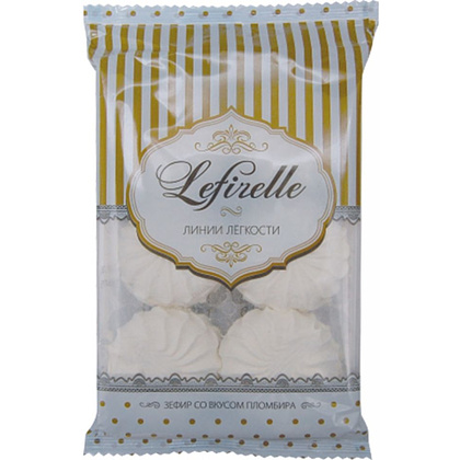 Зефир "Lefirelle" 230 гр., бело-розовый - 4