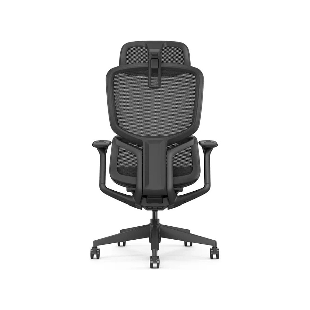 Кресло компьютерное SitZone E-JX-001А, сетка, пластик, черный - 5