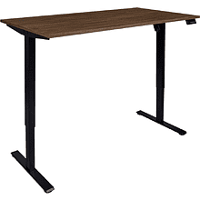 Стол с электроприводом двухмоторный Fit Focus Space Dual (720-1200 мм), черный/Дуб Стирлинг (регулируемый по высоте каркас арт. 9220296 и столешница арт. 9197777)