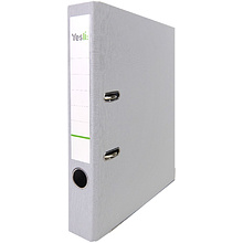 Папка-регистратор "Yesli:", А4, 50 мм, ПВХ, серый
