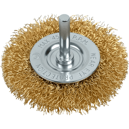 Щетка для дрели Deli YS EDH-GSS075-E3, плоская, проволочная - 7