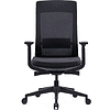 Кресло для руководителя SitZone E-VL002B, сетка, ткань, пластик, черный, -30% - 2