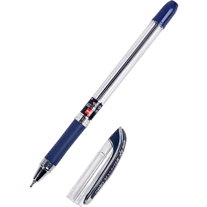 Ручка шариковая "Maxriter", 0.7 мм, прозрачный, стерж. синий - 4