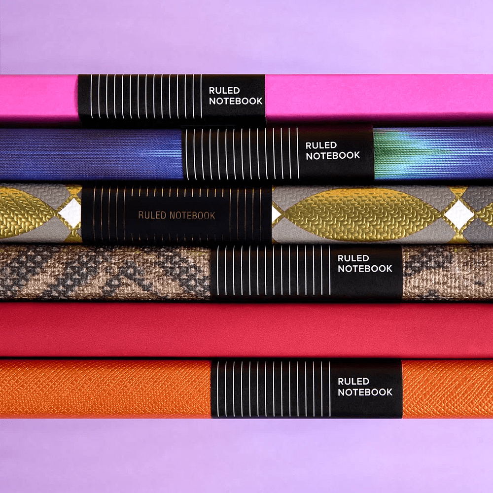 Блокнот "Shell tangerine", А5, 96 листов, оранжевый, срез голубой - 10