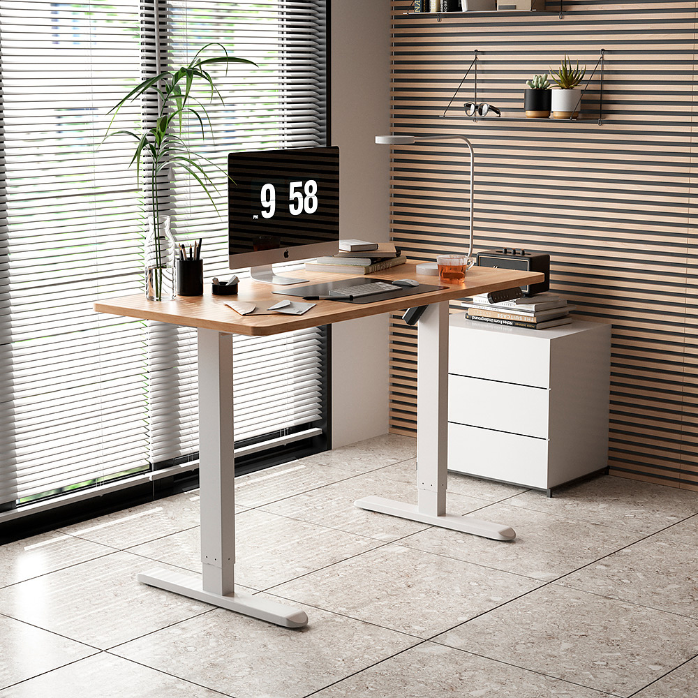 Каркас стола с электроприводом одномоторный AOKE, Well Desk BASIC, черный (AK-LCSM01ST-M60-BK) - 7