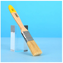 Кисть малярная плоская Deli YS EDL509121, 1"-25 мм, деревянная рукоятка, искусственная щетина