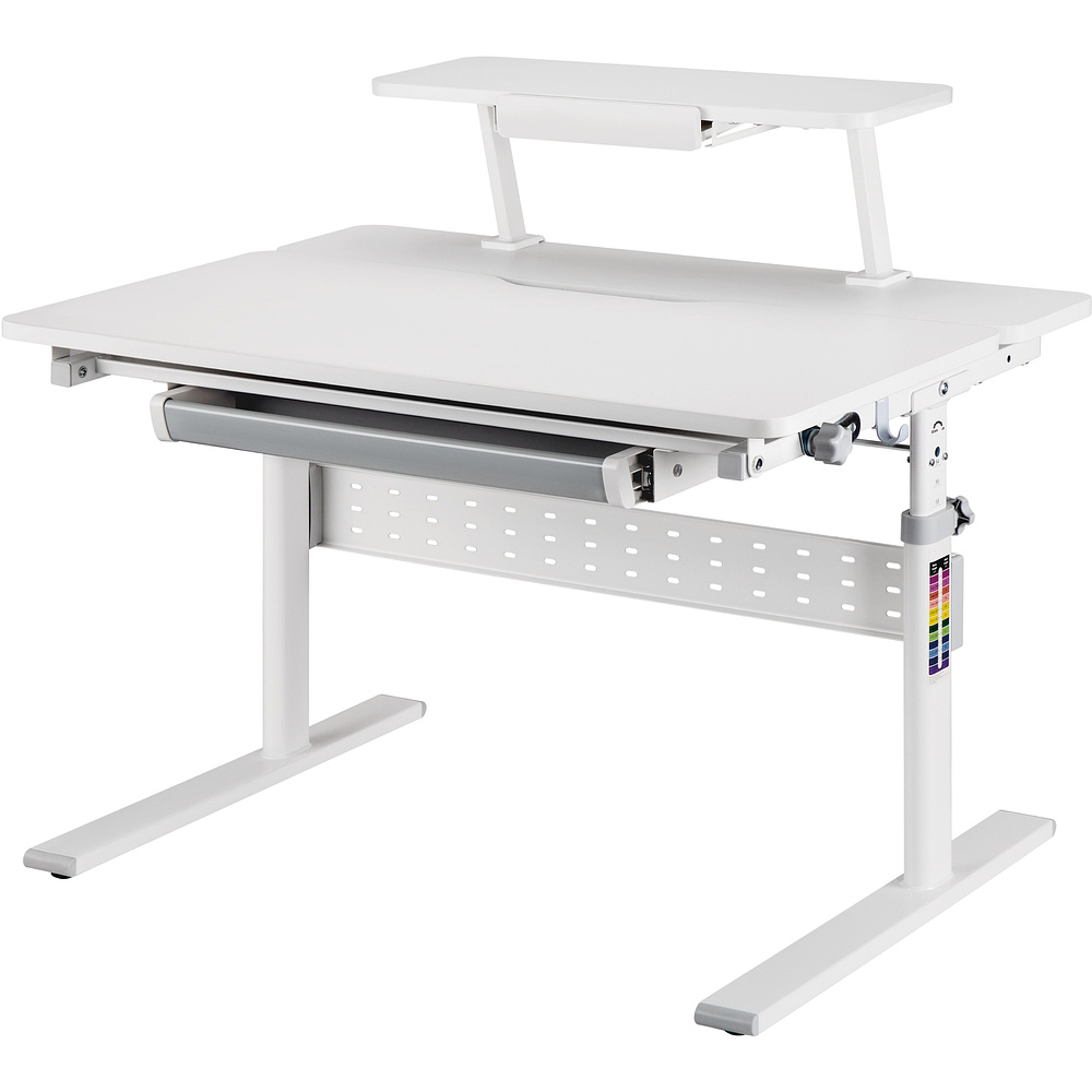 Стол Ergosmart E601S GREY, 900х600х(540-760) мм - 4