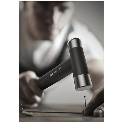 Молоток Deli HS EHT7008, 0,25 кг, Soft Touch, черный - 5