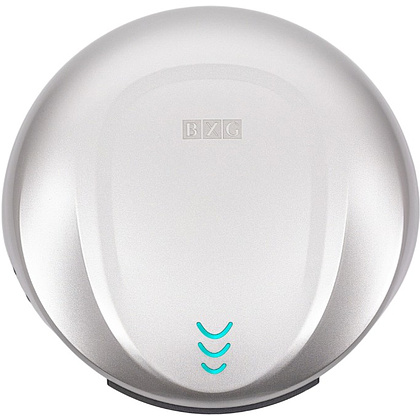 Электросушилка для рук BXG-300C, пластик, хром - 2