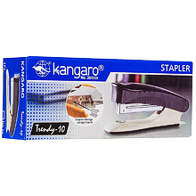 Скобосшиватель "Trendy-10", №10, 15 листов, темно-синий