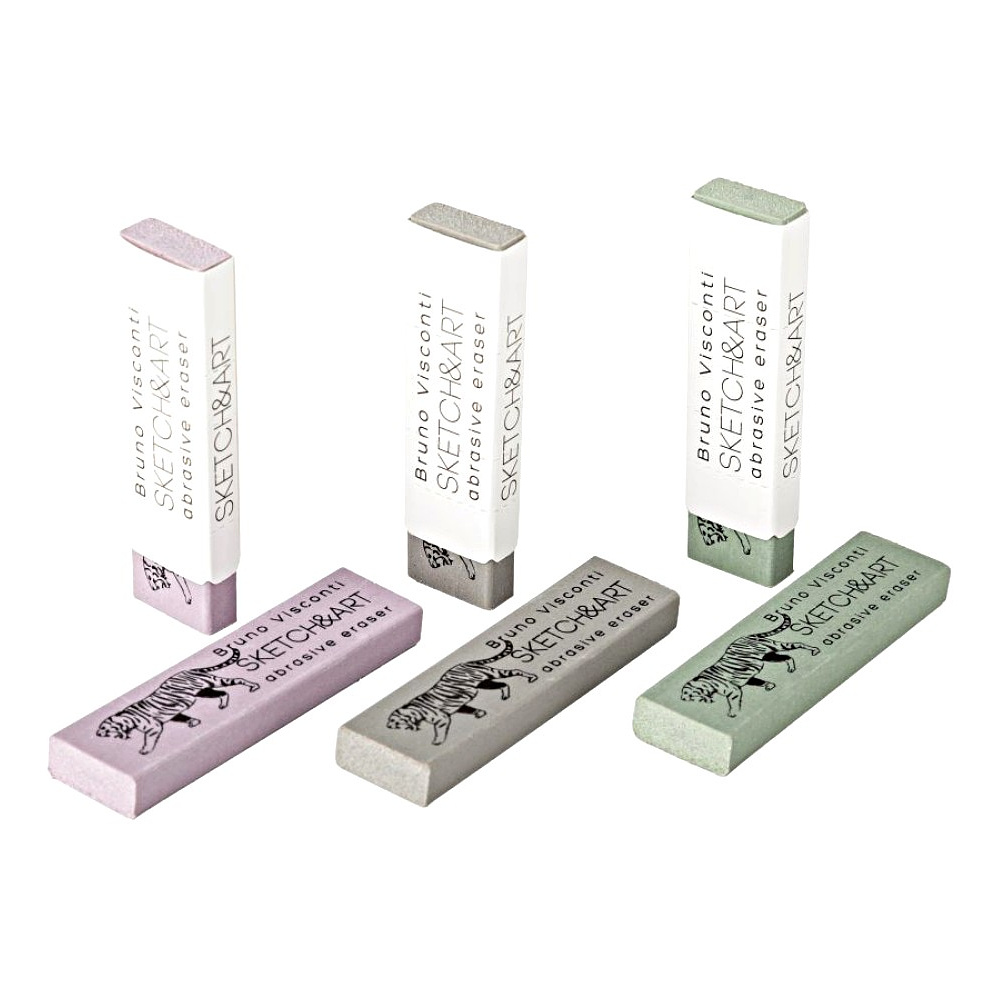 Ластик художественный "Sketch&Art Slim", ассорти