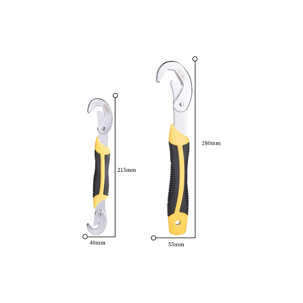 Набор универсальных самозажимных ключей Deli YS EDL932-2, 9-14 мм, 15-22мм, 23-32 мм - 3