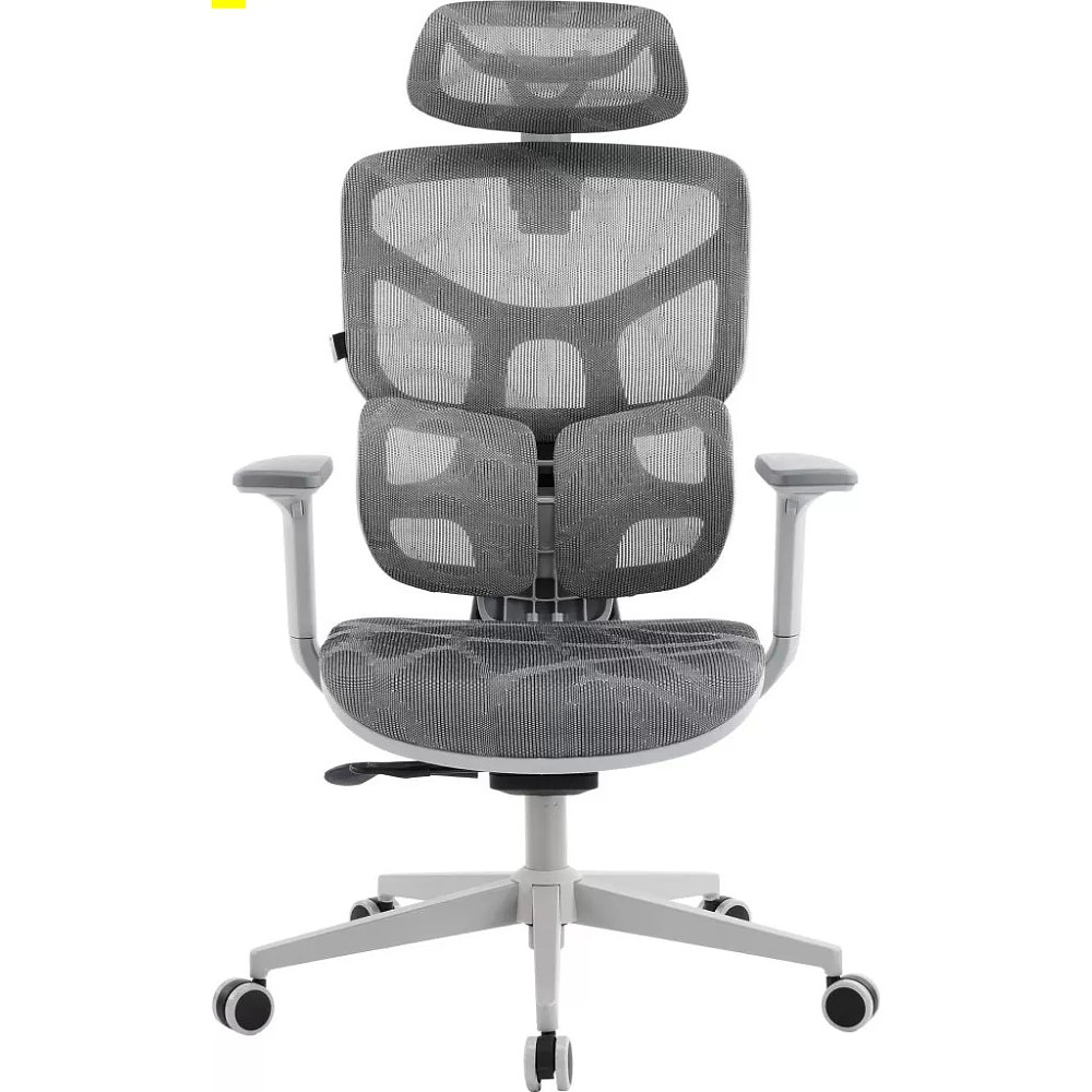 Кресло эргономичное EVERPROF Alfa, Grey, сетка, серый, металл, корпус серый - 2