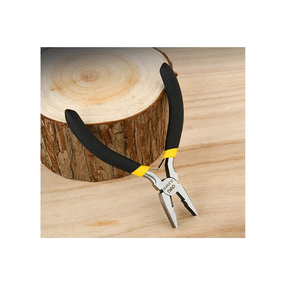 Набор мини-плоскогубцев Deli YS EDL103205-6, 6 шт., желтый, черный - 8