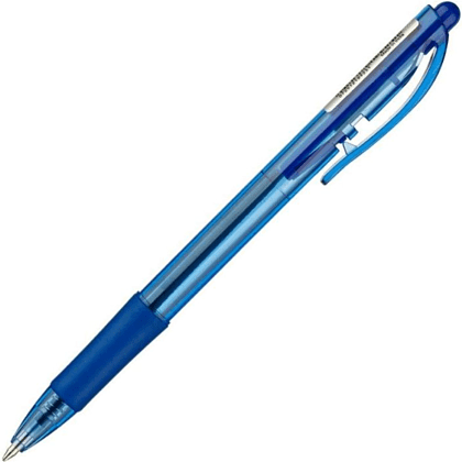 Ручка шариковая автоматическая "BK417", 0.7 мм, синий, стерж. синий