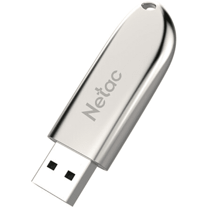 USB Flash накопитель Netac 3.2 256 Gb U352, алюминиевый сплав - 4
