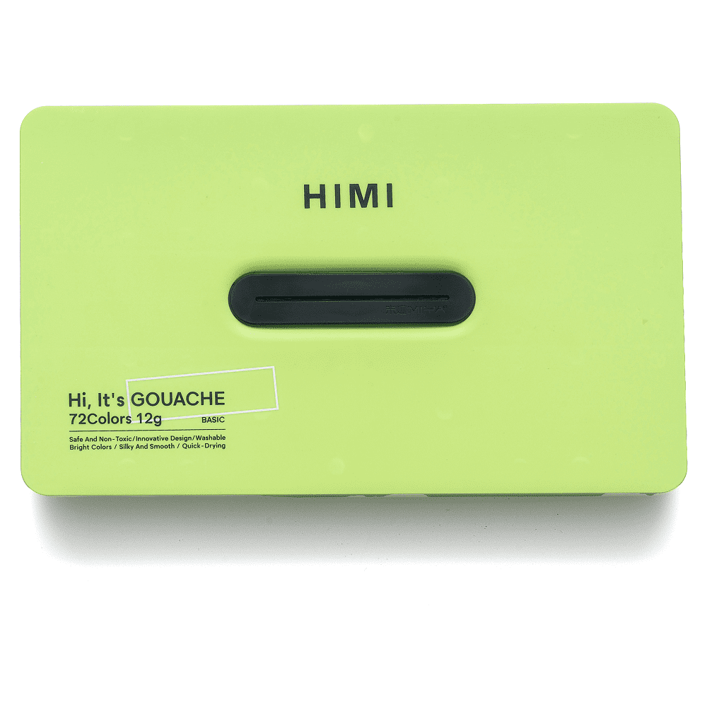 Краски гуашевые "Himi Jelly Cup", набор 72 цветов, 12 мл, кювета, пластиковый футляр - 2