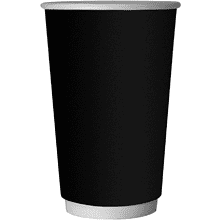 Стакан картонный 400 мл, 18 шт, 2 слоя